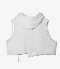 Knit Wrap Vest - 12oz Cotton Fleece