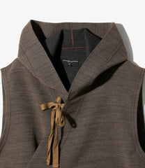 Knit Wrap Vest -  Tri Blend Jersey Knit