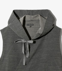 Knit Wrap Vest -  Tri Blend Jersey Knit