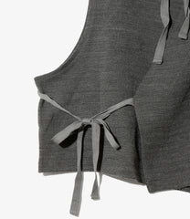 Knit Wrap Vest -  Tri Blend Jersey Knit
