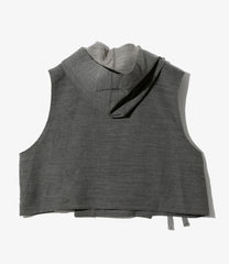 Knit Wrap Vest -  Tri Blend Jersey Knit