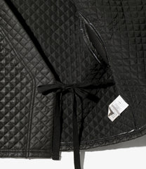 Knit Wrap Vest - Polyester Small Diamond Quilt