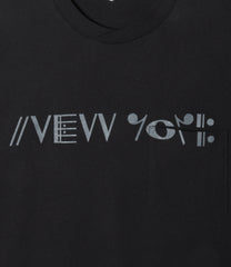 Printed Cross Neck T-shirt - NY