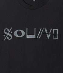 Printed Cross Neck T-shirt - Sound