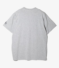 Printed Cross Neck T-shirt - NY