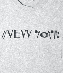 Printed Cross Neck T-shirt - NY