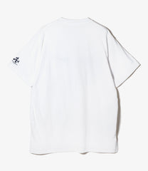 Printed Cross Neck T-shirt - Music