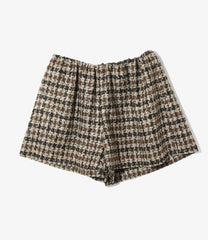 Short Pants - Astrakhan Melton Cloth