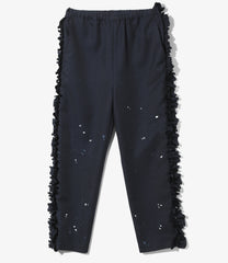 Frill Side Pants - Twill Paint
