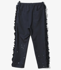 Frill Side Pants - Twill Paint