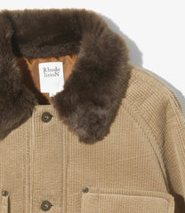Work Coverall Jacket - Bonding Corduroy