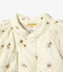 Padded Coat - Original Floral Emb.