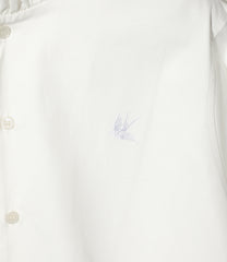 Frill Stand Collar Shirt