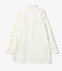 Frill Stand Collar Shirt