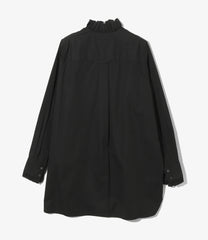 Frill Stand Collar Shirt
