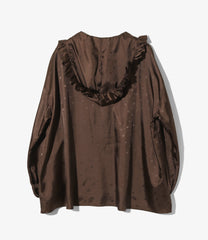 Frill Hoody - Jacquard