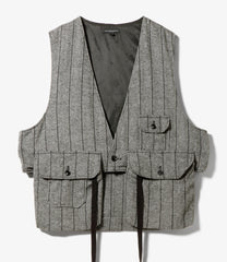 Fowl Vest - Wool Striped HB