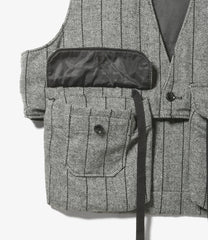 Fowl Vest - Wool Striped HB