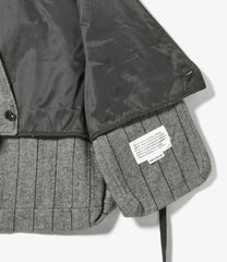 Fowl Vest - Wool Striped HB