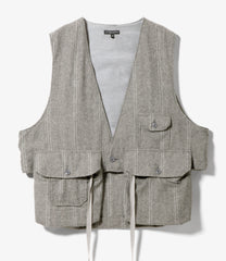 Fowl Vest - Wool Striped HB