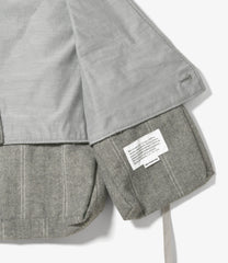 Fowl Vest - Wool Striped HB