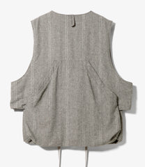 Fowl Vest - Wool Striped HB