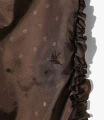 Frill Side Pants - Jacquard