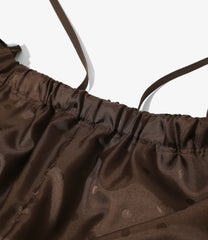 Frill Side Pants - Jacquard