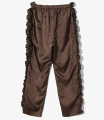Frill Side Pants - Jacquard
