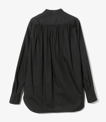 Ribbon Tie Blouse - Solid＆Leopard