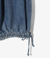Balloon Unitard - Denim