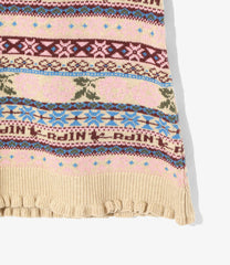 Fair Isle Apron Vest