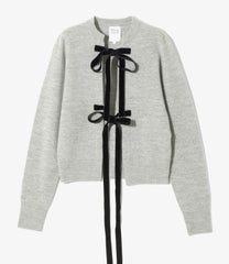 Ribbon Cardigan - Boiled Knit