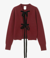 Ribbon Cardigan - Boiled Knit