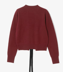 Ribbon Cardigan - Boiled Knit