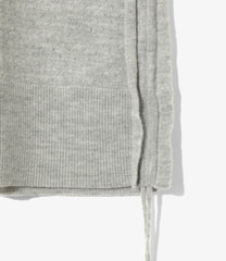Apron Dress - Boiled Knit