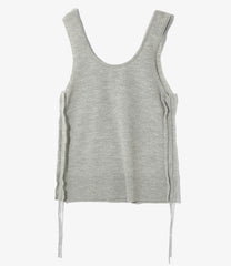 Apron Dress - Boiled Knit