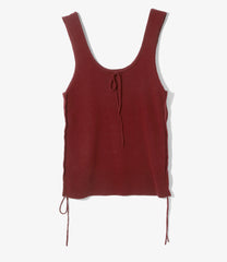 Apron Dress - Boiled Knit