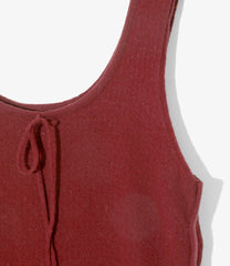 Apron Dress - Boiled Knit