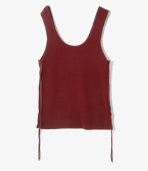 Apron Dress - Boiled Knit