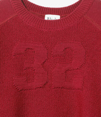 Embossed Bodysuit Sweater