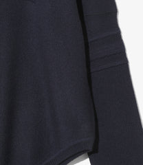 Embossed Bodysuit Sweater