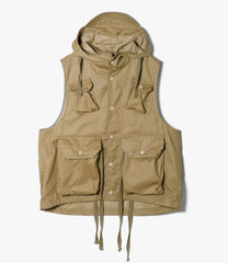 Field Vest - Coated Nyco Twill