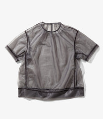 Crew Neck Shirt - Sheer Tricot