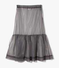 Single Tiered Skirt - Sheer Tricot