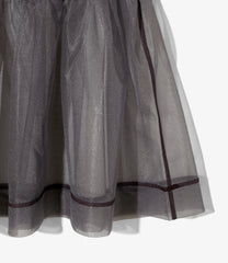 Single Tiered Skirt - Sheer Tricot