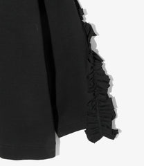 Swallow Asymmetric Frill Sleeve Top