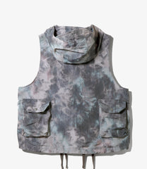 Field Vest - Polyester Smoke Print