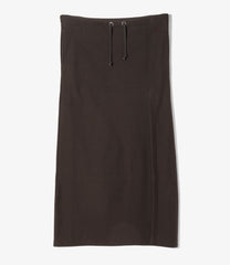 Deep Slit Skirt - French Terry