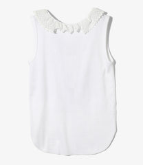 Ribbed Lace Tank Top